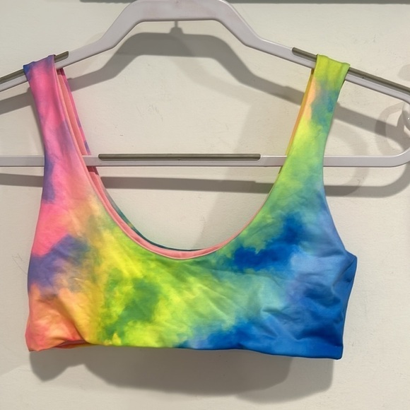 Brand new women’s size small rainbow, tie-dye, itsy-bitsy string, bikini swim - Picture 10 of 11
